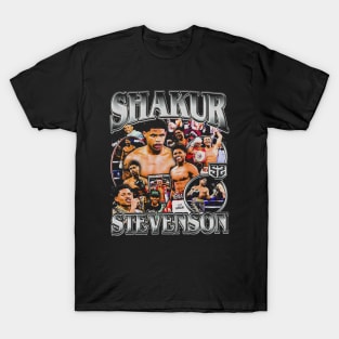 Shakur Stevenson Vintage Bootleg T-Shirt